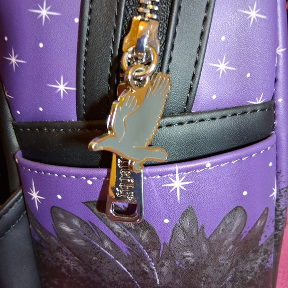 Loungefly Edgar Allen Poe Nevermore Mini Backpack NWT Books-a-Million Exclusive - Picture 8 of 9